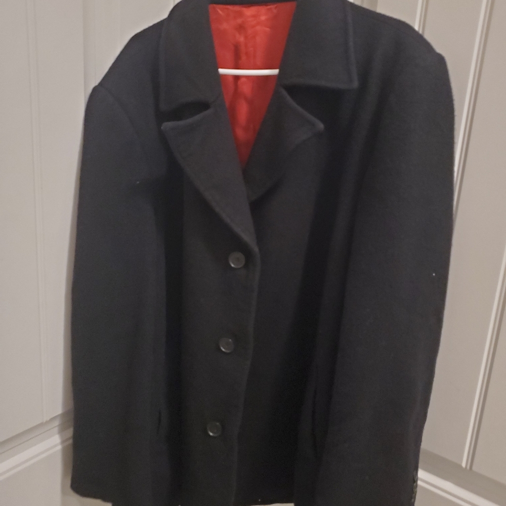 Men's Tailored Peacoat